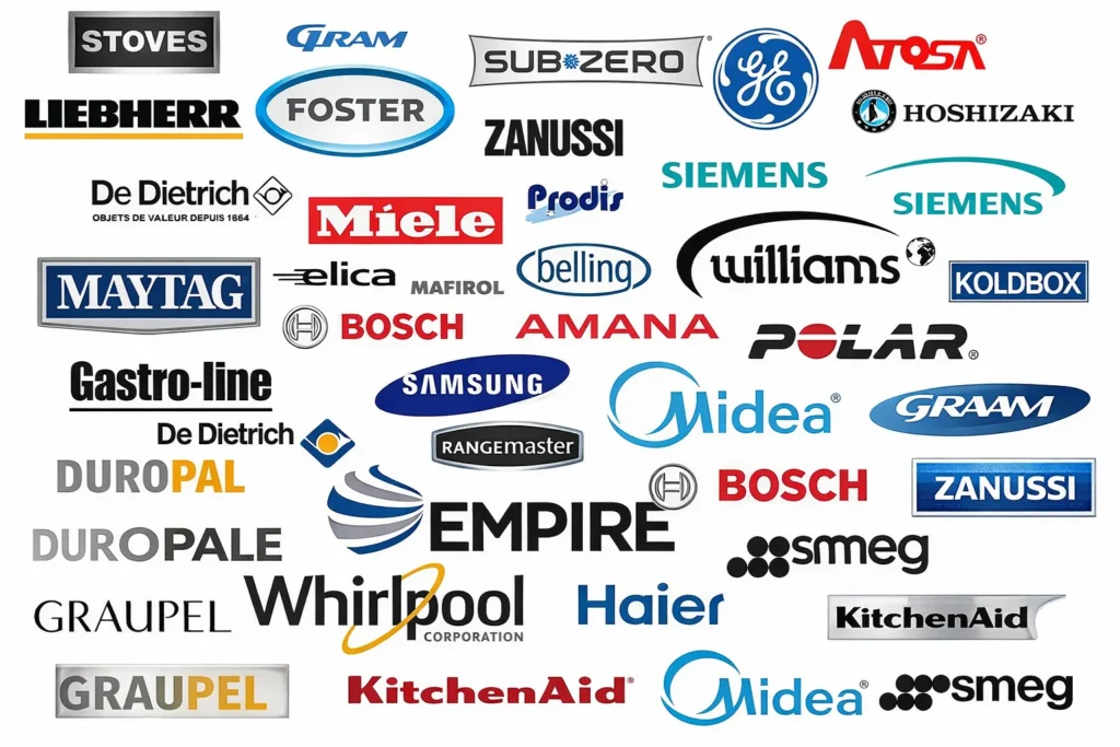 Major refrigerator brands